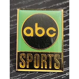 vintage ABC Sports‎ Lapel pin pinback